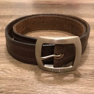 Guess leather Women’s belt size small
